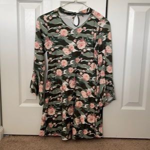 Very cute dress with army pattern